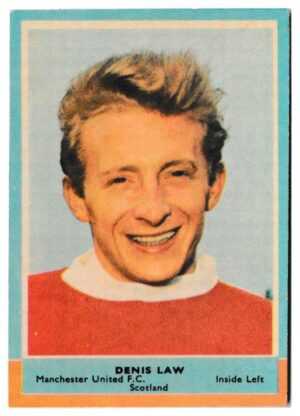A&BC - 'Footballers (1964/65 - English Series 1)' (1964) - Denis Law (Manchester United)