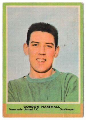 A&BC - 'Footballers (1964/65 - English Series 1)' (1964) - Gordon Marshall (Newcastle Utd)