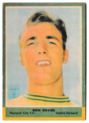 A&BC - 'Footballers (1964/65 - English Series 1)' (1964) - Ron Davies (Norwich City)