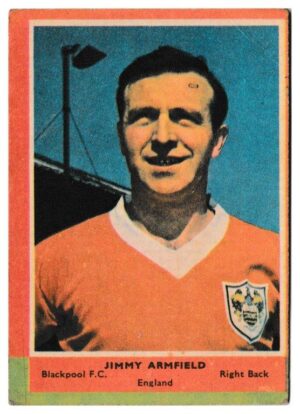 A&BC - 'Footballers (1964/65 - English Series 1)' (1964) - Jimmy Armfield (Blackpool)