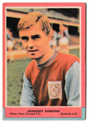 A&BC - 'Footballers (1964/65 - English Series 1)' (1964) - Johnny Sissons (West Ham Utd)