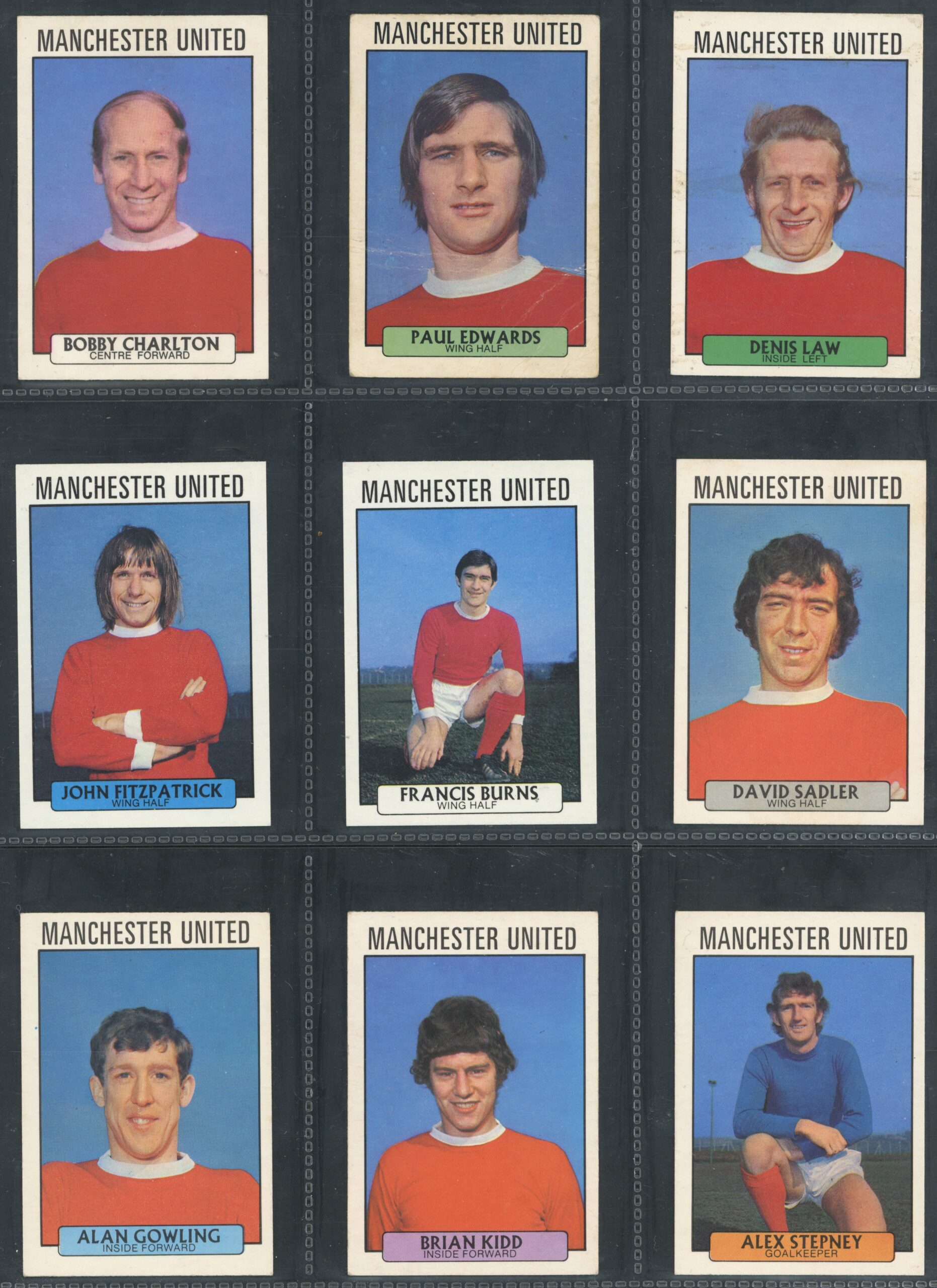 A&BC - 'Manchester United Various 1971 (Purple)' - (1971) A&BC - 'Manchester United Various 1971 (Purple)' - (1971)