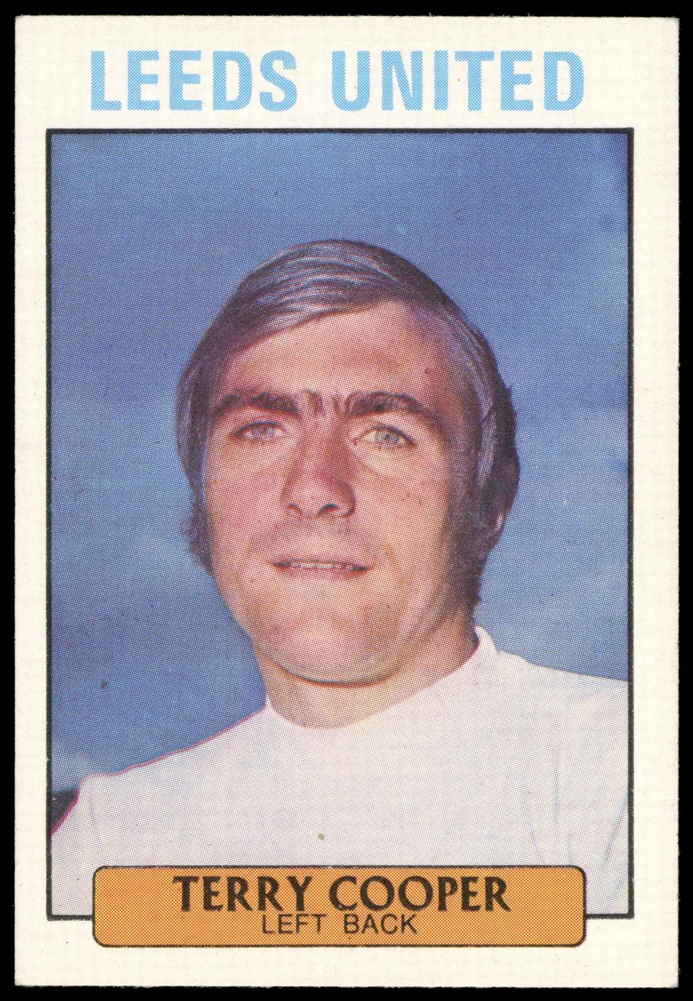 A&BC - 'Footballers 1971/72 S1' (1971) - Terry Cooper (Leeds United) A&BC - 'Footballers 1971/72 S1' (1971) - Terry Cooper (Leeds United)
