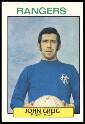 A&BC - John Greig (Rangers) -  'Footballers (1971 Scottish)'  - (1971)