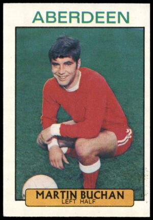 A&BC - Martin Buchan (Aberdeen) - 'Footballers (1971 Scottish)' - (1971) A&BC - Martin Buchan (Aberdeen) - 'Footballers (1971 Scottish)' - (1971)