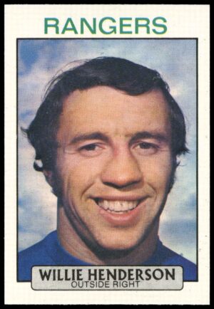 A&BC - Willie Henderson (Rangers) -  'Footballers (1971 Scottish)'  - (1971)