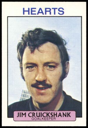 A&BC - Jim Cruickshank (Hearts) -  'Footballers (1971 Scottish)'  - (1971)
