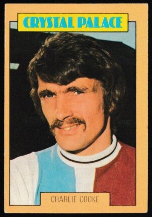 A&BC - 'Footballers (1973-74 S2 Blue Back)' (1973) - Card #147 - Charlie Cooke (Crystal Palace)