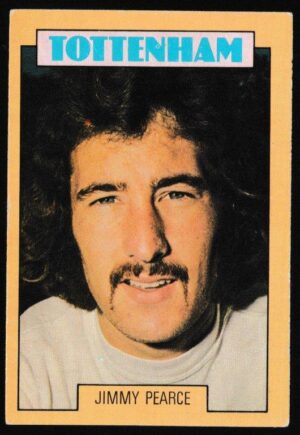 A&BC - 'Footballers (1973-74 S2 Blue Back)' (1973) - Card #200 - Jimmy Pearce (Tottenham)