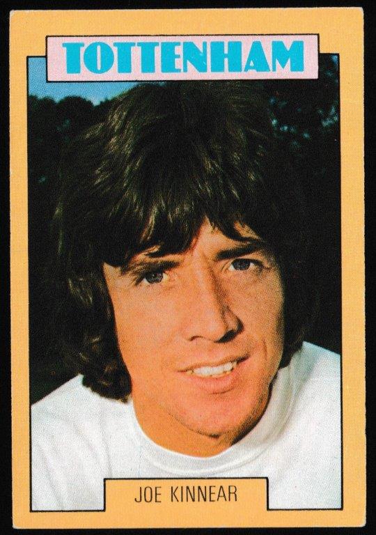 A&BC - 'Footballers (1973-74 S2 Blue Back)' (1973) - Card #246 - Joe Kinnear (Tottenham) A&BC - 'Footballers (1973-74 S2 Blue Back)' (1973) - Card #246 - Joe Kinnear (Tottenham)