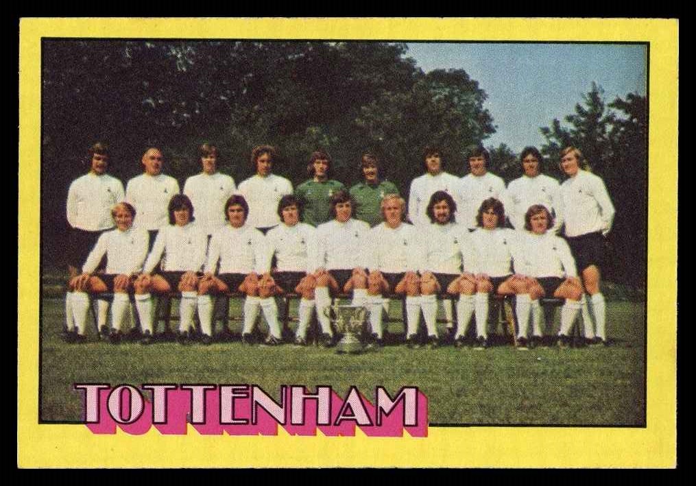 A&BC - 'Footballers (1974/75)' (1973) - Team photo (Tottenham Hotspur) A&BC - 'Footballers (1974/75)' (1973) - Team photo (Tottenham Hotspur)