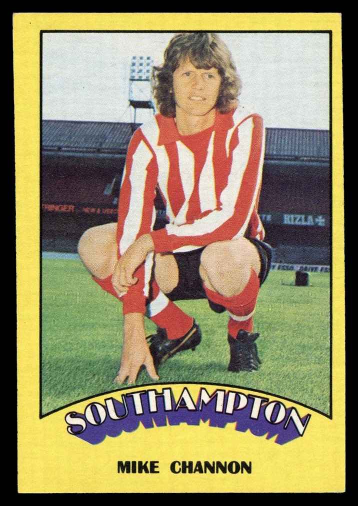 A&BC - 'Footballers (1974/75)' (1973) - Mick Channon (Southampton) A&BC - 'Footballers (1974/75)' (1973) - Mick Channon (Southampton)