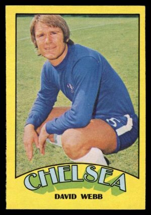 A&BC - 'Footballers (1974/75)' (1973) - David Webb (Chelsea) A&BC - 'Footballers (1974/75)' (1973) - David Webb (Chelsea)