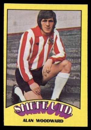 A&BC - 'Footballers (1974/75)' (1973) - Alan Woodward (Sheffield United) A&BC - 'Footballers (1974/75)' (1973) - Alan Woodward (Sheffield United)