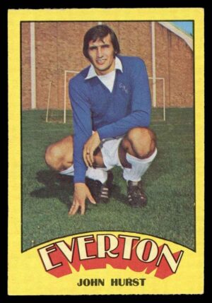A&BC - 'Footballers (1974/75)' (1973) - John Hurst (Everton) A&BC - 'Footballers (1974/75)' (1973) - John Hurst (Everton)