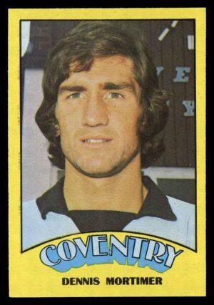 A&BC - 'Footballers (1974/75)' (1973) - Dennis Mortimer (Coventry City) A&BC - 'Footballers (1974/75)' (1973) - Dennis Mortimer (Coventry City)