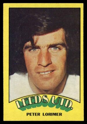 A&BC - 'Footballers (1974/75)' (1973) - Peter Lorimer (Leeds United) A&BC - 'Footballers (1974/75)' (1973) - Peter Lorimer (Leeds United)