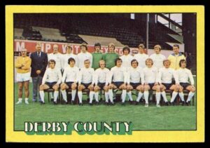 A&BC - 'Footballers (1974/75)' (1973) - Team photo (Derby County) A&BC - 'Footballers (1974/75)' (1973) - Team photo (Derby County)