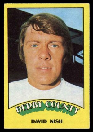 A&BC - 'Footballers (1974/75)' (1973) - David Nish (Derby County) A&BC - 'Footballers (1974/75)' (1973) - David Nish (Derby County)