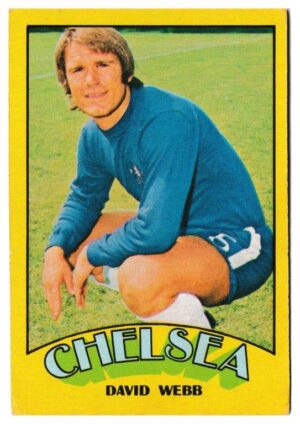 A&BC - 'Footballers (1974/75)' (1974) - David Webb (Chelsea) A&BC - 'Footballers (1974/75)' (1974) - David Webb (Chelsea)