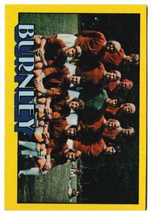 A&BC - 'Footballers (1974/75)' (1974) - Team photo (Burnley)
