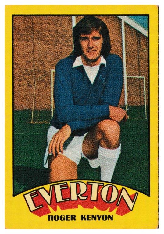 A&BC - 'Footballers (1974/75)' (1974) - Roger Kenyon (Everton) A&BC - 'Footballers (1974/75)' (1974) - Roger Kenyon (Everton)