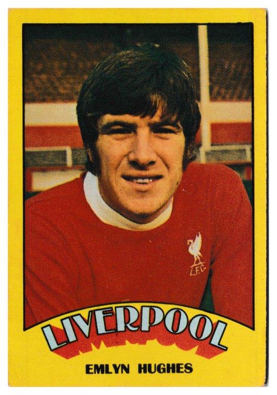 A&BC - 'Footballers (1974/75)' (1974) - Emlyn Hughes (Liverpool) A&BC - 'Footballers (1974/75)' (1974) - Emlyn Hughes (Liverpool)
