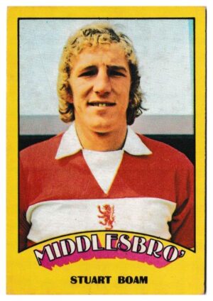 A&BC - 'Footballers (1974/75)' (1974) - Stuart Boam (Middlesbrough)