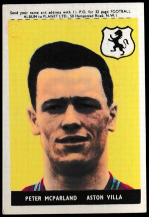 A&BC - 'Footballers (1958/59 Planet)' (1958) - Peter McParland (Aston Villa)