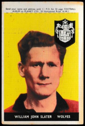 A&BC - 'Footballers (1958/59 Planet)' (1958) - William Slater (Wolves)