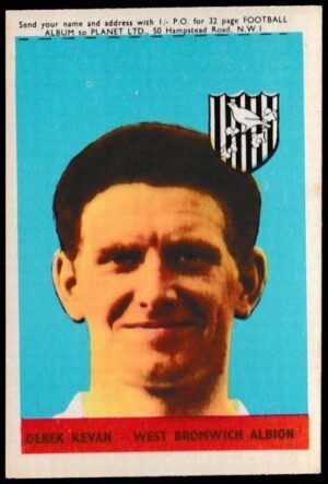 A&BC - 'Footballers (1958/59 Planet)' (1958) - Derek Kevan (West Brom)