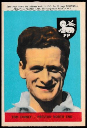 A&BC - 'Footballers (1958/59 Planet)' (1958) - Tom Finney (Preston)