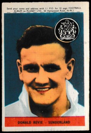 A&BC - 'Footballers (1958/59 Planet)' (1958) - Don Revie (Sunderland)