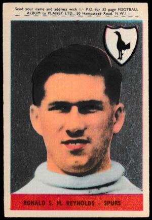 A&BC - 'Footballers (1958/59 Planet)' (1958) - Ronald Reynolds (Spurs)