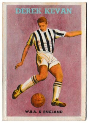 A&BC - 'Footballers (1959/60 - Series 1)' (1959) - Derek Kevan (West Brom) A&BC - 'Footballers (1959/60 - Series 1)' (1959) - Derek Kevan (West Brom)