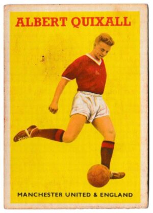 A&BC - 'Footballers (1959/60 - Series 1)' (1959) - Albert Quixall (Man Utd) A&BC - 'Footballers (1959/60 - Series 1)' (1959) - Albert Quixall (Man Utd)