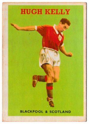 A&BC - 'Footballers (1959/60 - Series 1)' (1959) - Hugh Kelly (Blackpool) A&BC - 'Footballers (1959/60 - Series 1)' (1959) - Hugh Kelly (Blackpool)