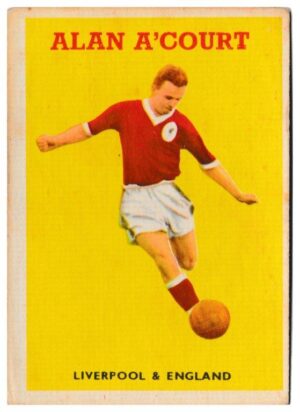 A&BC - 'Footballers (1959/60 - Series 1)' (1959) - Alan A'Court (Liverpool) A&BC - 'Footballers (1959/60 - Series 1)' (1959) - Alan A'Court (Liverpool)