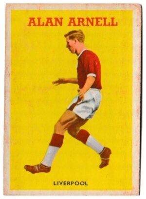 A&BC - 'Footballers (1959/60 - Series 1)' (1959) - Alan Arnell (Liverpool) A&BC - 'Footballers (1959/60 - Series 1)' (1959) - Alan Arnell (Liverpool)