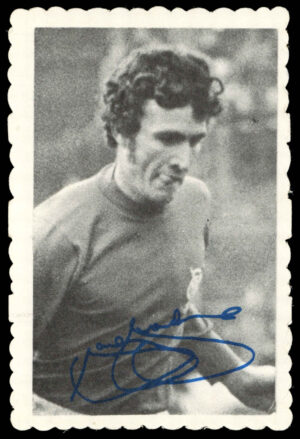 A&BC - 'Footballers Autographed Photos 1973/74 (Crinkle)' (1973) - #23 - Sandy Jardine (Rangers)