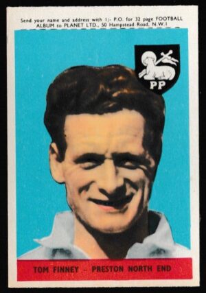A&BC - 'Footballers (1958-59 S1.C)' (1958) - Card #29 - Tom Finney (Preston North End)