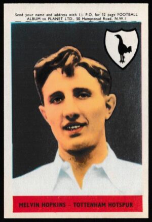A&BC - 'Footballers (1958-59 S1.C)' (1958) - Card #32 - Melvin Hopkins (Spurs)