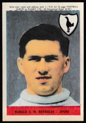 A&BC - 'Footballers (1958-59 S1.C)' (1958) - Card #35 - Ronald S.M. Reynolds (Spurs)