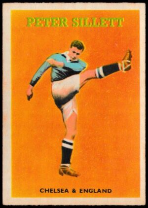 A&BC - 'Footballers (1959/60 - Series 1)' - Card #11 - Peter Sillett (Chelsea) A&BC - 'Footballers (1959/60 - Series 1)' - Card #11 - Peter Sillett (Chelsea)