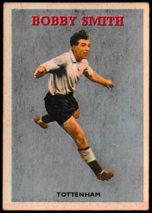 A&BC - 'Footballers (1959/60 - Series 1)' - Card #19 - Bobby Smith (Spurs) A&BC - 'Footballers (1959/60 - Series 1)' - Card #19 - Bobby Smith (Spurs)