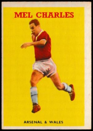 A&BC - 'Footballers (1959/60 - Series 1)' - Card #31 - Mel Charles (Arsenal) A&BC - 'Footballers (1959/60 - Series 1)' - Card #31 - Mel Charles (Arsenal)