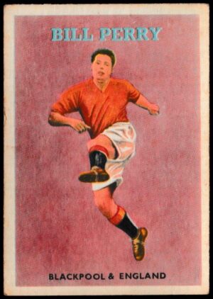A&BC - 'Footballers (1959/60 - Series 1)' - Card #33 - Bill Perry (Blackpool) A&BC - 'Footballers (1959/60 - Series 1)' - Card #33 - Bill Perry (Blackpool)