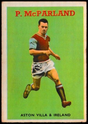 A&BC - 'Footballers (1959/60 - Series 1)' - Card #6 - P. McParland (Aston Villa) A&BC - 'Footballers (1959/60 - Series 1)' - Card #6 - P. McParland (Aston Villa)