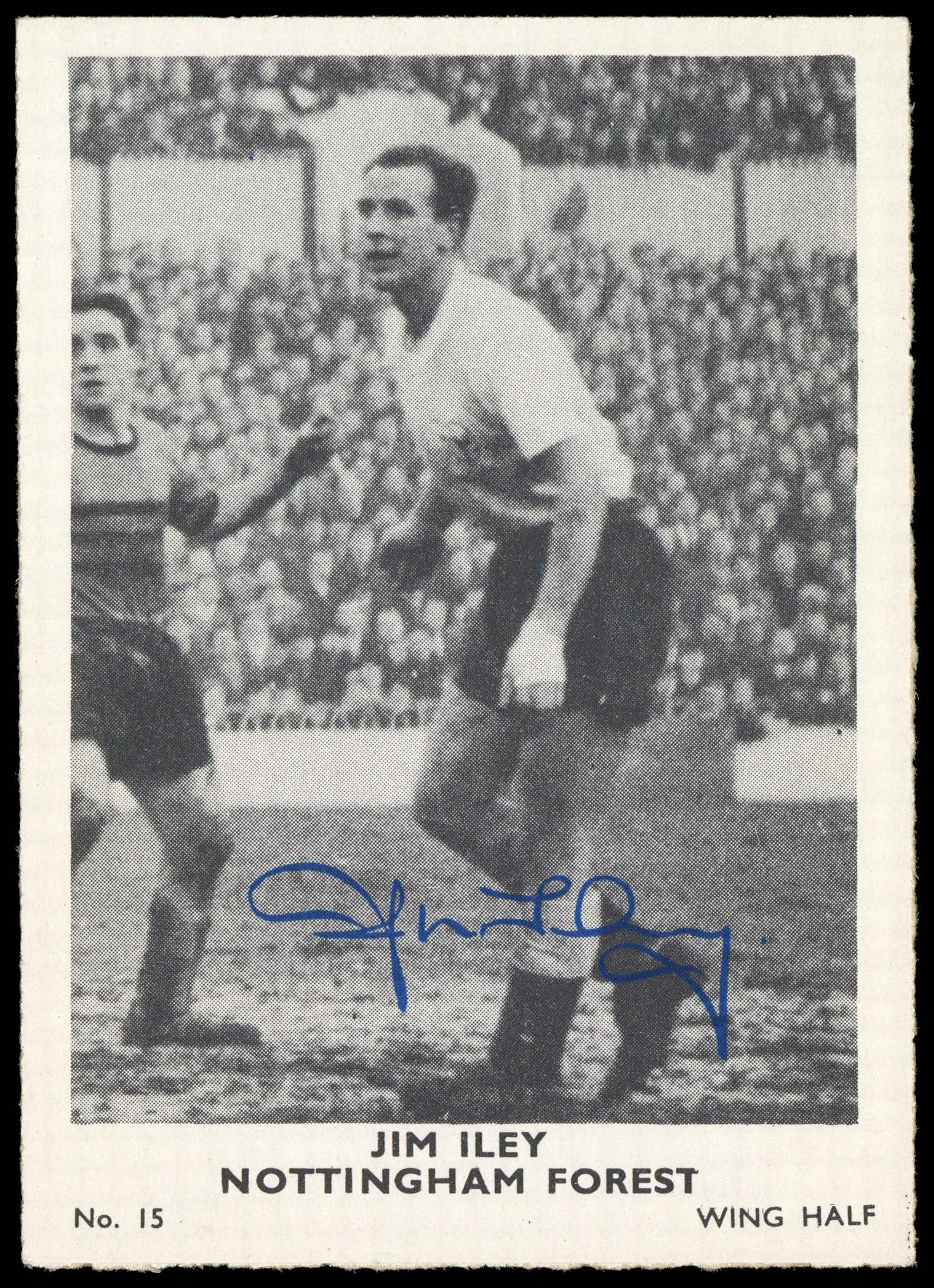 A&BC - 'Footballers (1961/62 - English)' (1961) - Jim Iley (Notts Forest) A&BC - 'Footballers (1961/62 - English)' (1961) - Jim Iley (Notts Forest)