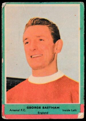 A&BC - 'Footballers (1964/65 - English Series 1) Card #1 - George Eastham (Arsenal)
